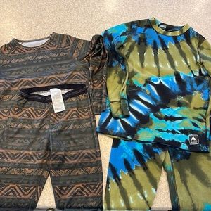 COPY - Boys Burton long underwear size Medium sold as a set.